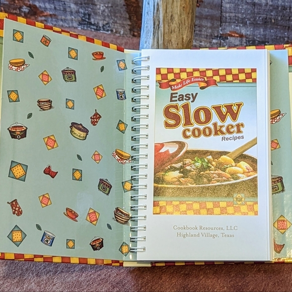 New Easy Slow Cooker Spiral Bound Hardcover Recipe Book - Picture 7 of 14